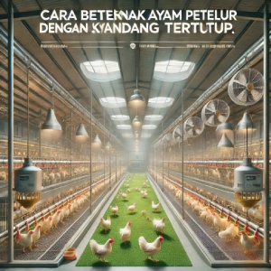 Cara Beternak Ayam Petelur dengan Sistem Kandang Tertutup