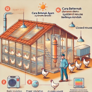 Cara Beternak Ayam Broiler dengan Sistem Closed House Berbiaya Rendah